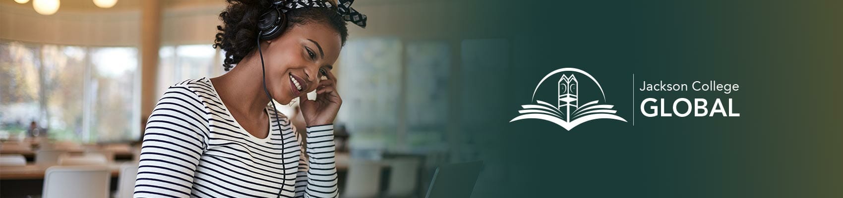 woman sitting at computer