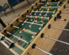 foosball table close up