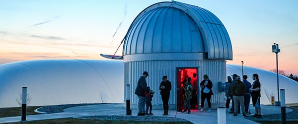 Astronomical Observatory in evening