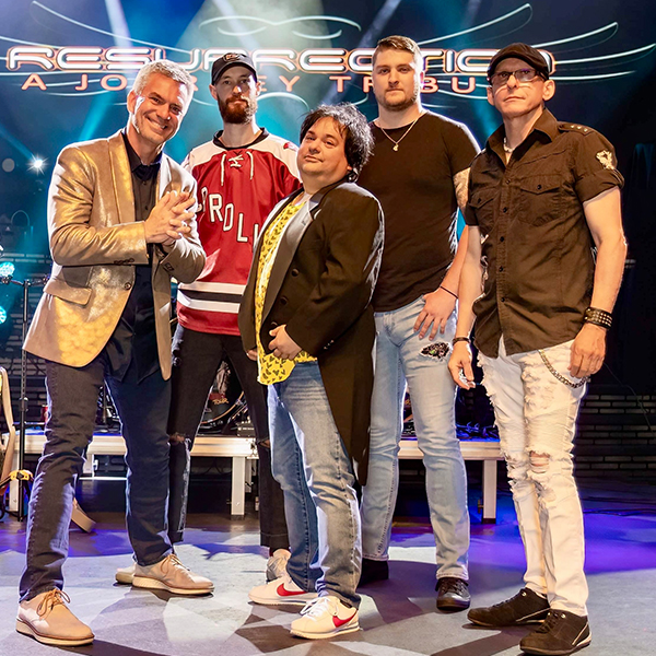 members of journey tribute band